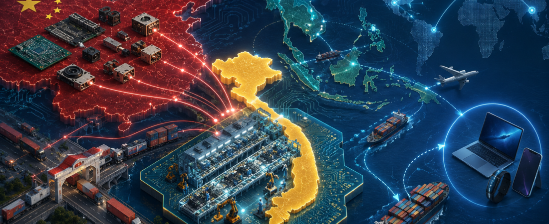 The Upstream Glass Ceiling: Why Vietnam’s Electronics Clusters Remain Tethered to China’s Sub-Tier Supply Chains