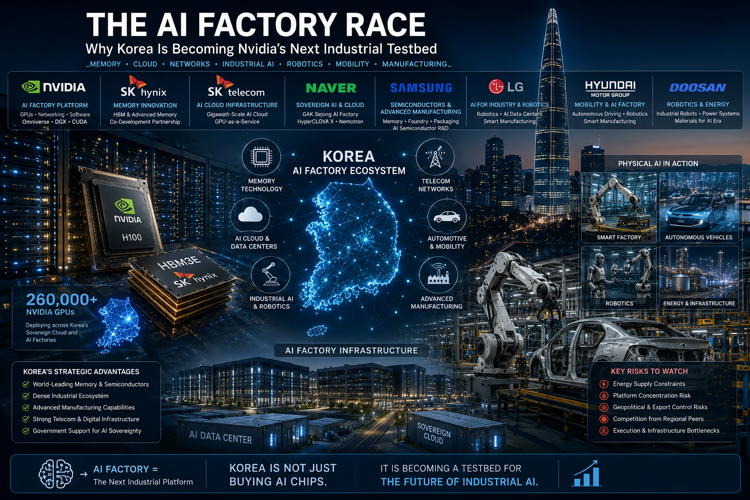 The AI Factory Race: Why Korea Is Becoming Nvidia’s Next Industrial Testbed